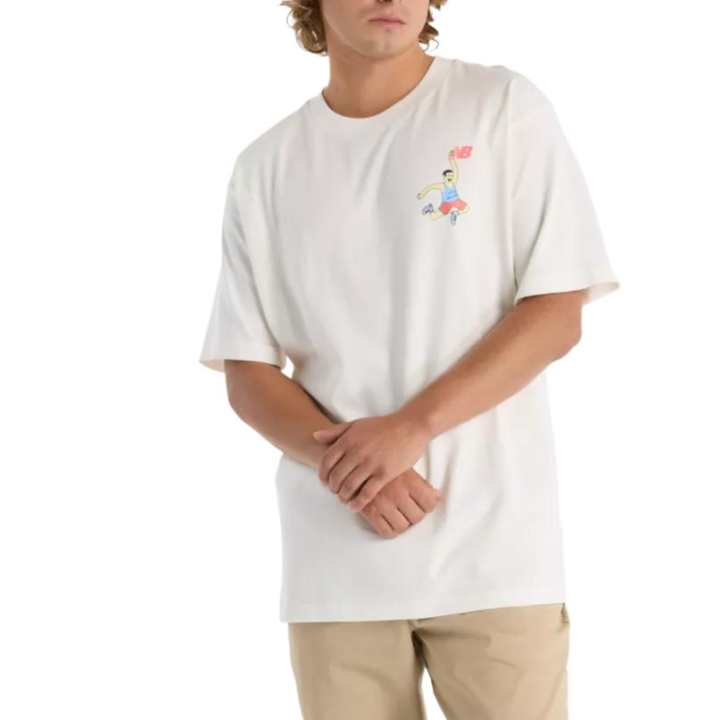 New Balance New Balance T Shirt Men's White SST