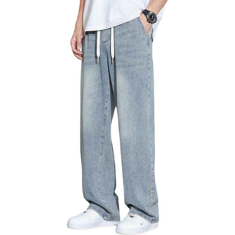 Tonlion Jeans Unisex Vintage Blue