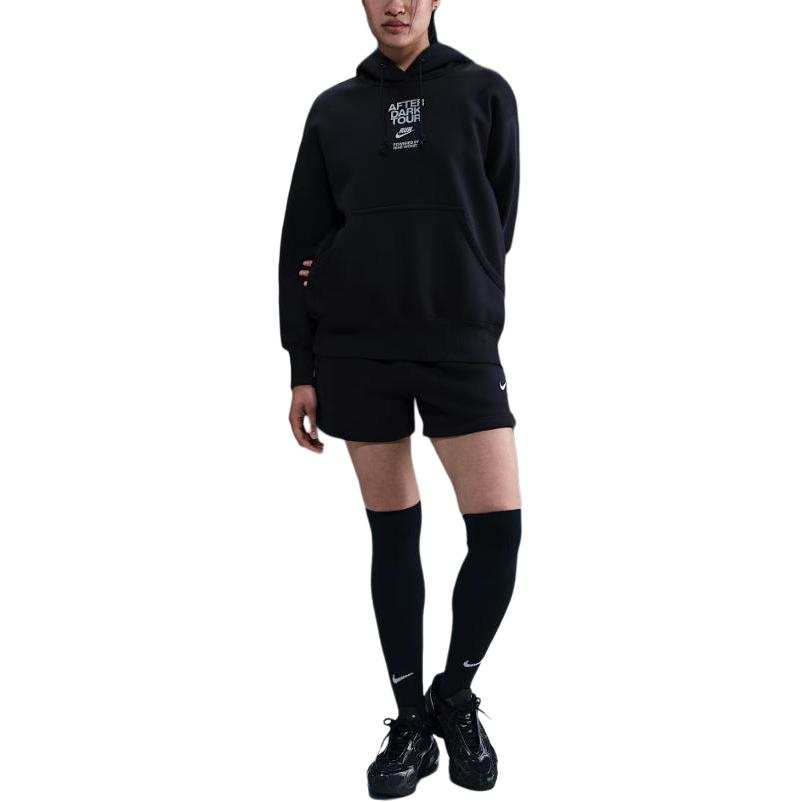 Nike Nike Sweatshirts Women's Black Hooded Moderate Other