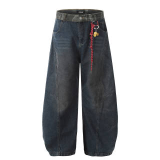 GBXM Jeans Unisex Moderate Wide Leg Pants