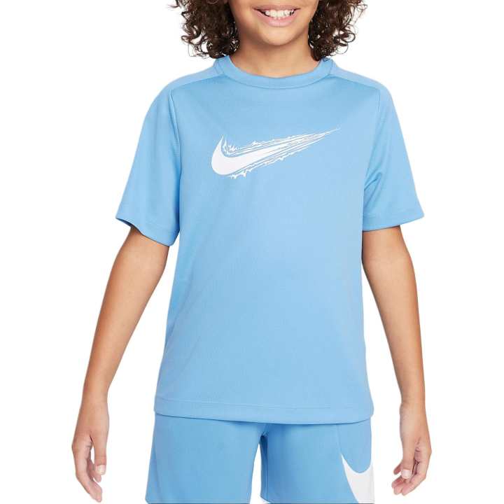 Nike Nike Dri Fit T Shirt Blue Transcend/White Teenagers