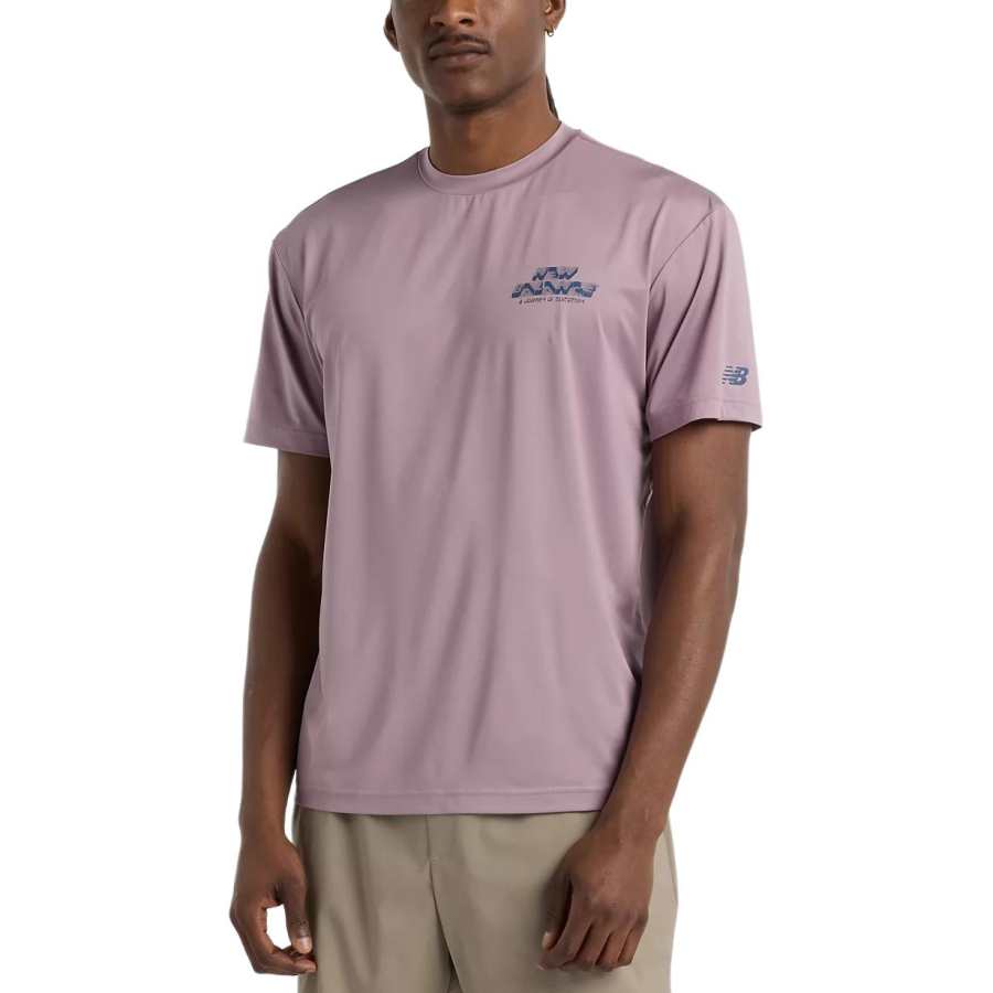 New Balance New Balance Run Energy T Shirt Men's Purple