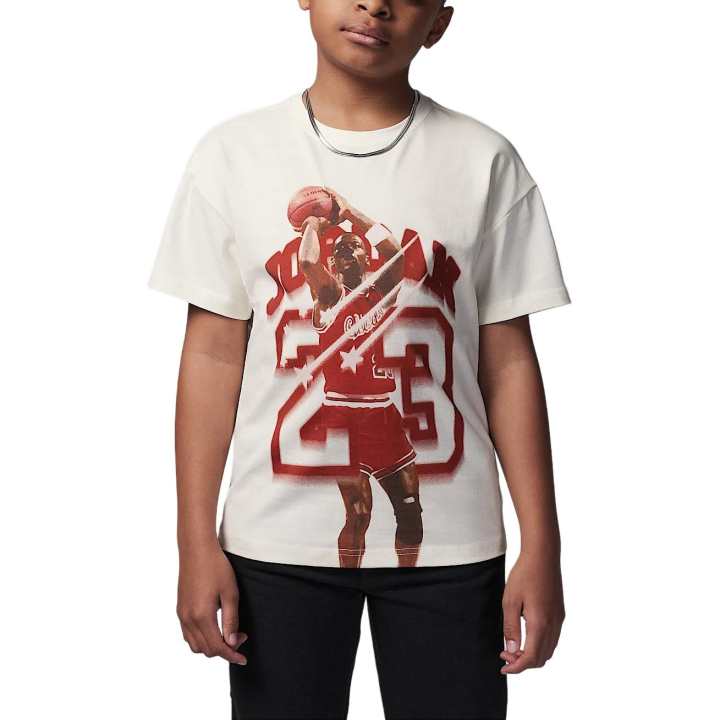 Jordan Jordan Jumpman23 T Shirt Sail White Teenagers