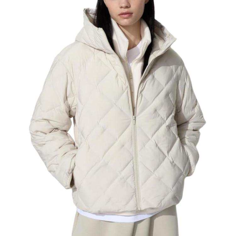 UNIQLO Puffer Jacket Women's Light Beige