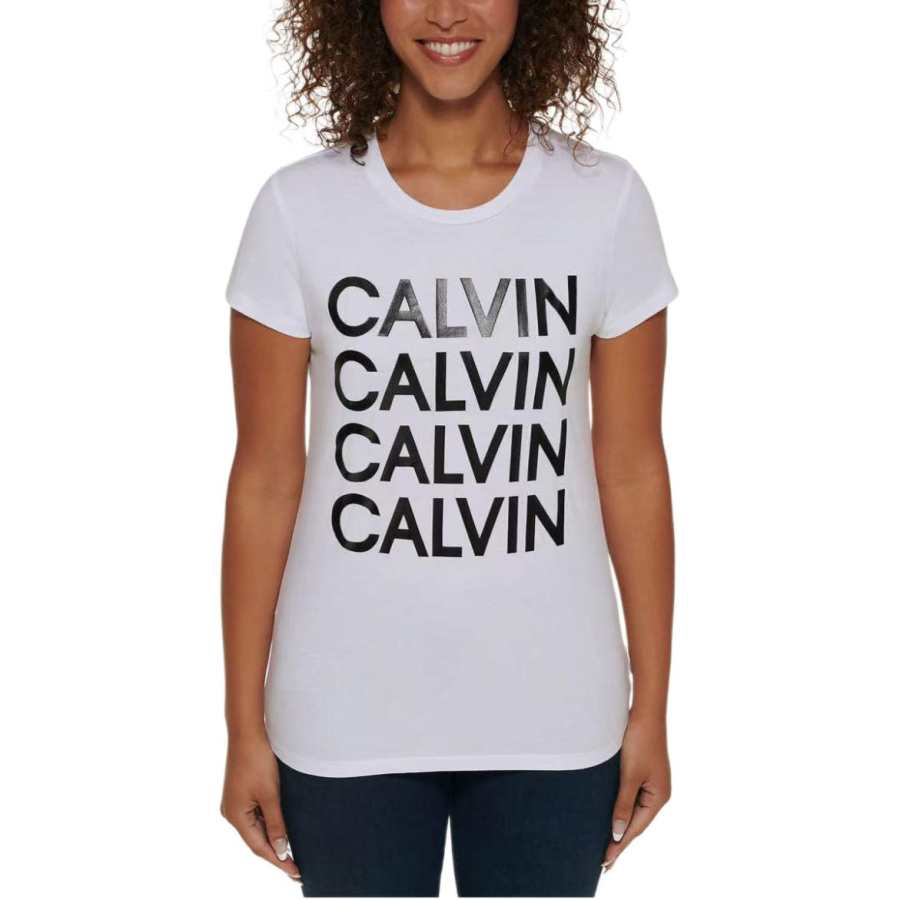 CALVIN KLEIN T Shirt Women's White
