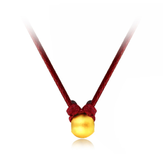 ZHOUBAIFU Gold Necklace Unisex