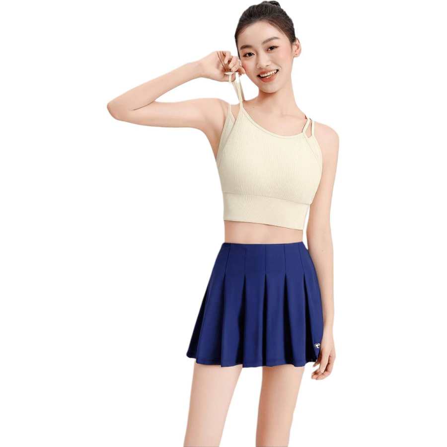 Barbie Fitness Sets Women's U Neck Thin