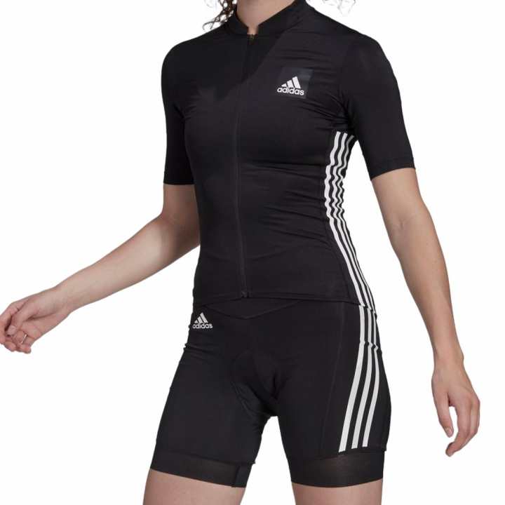 Adidas Adidas T Shirts Women's Black Stand Collar Moderate