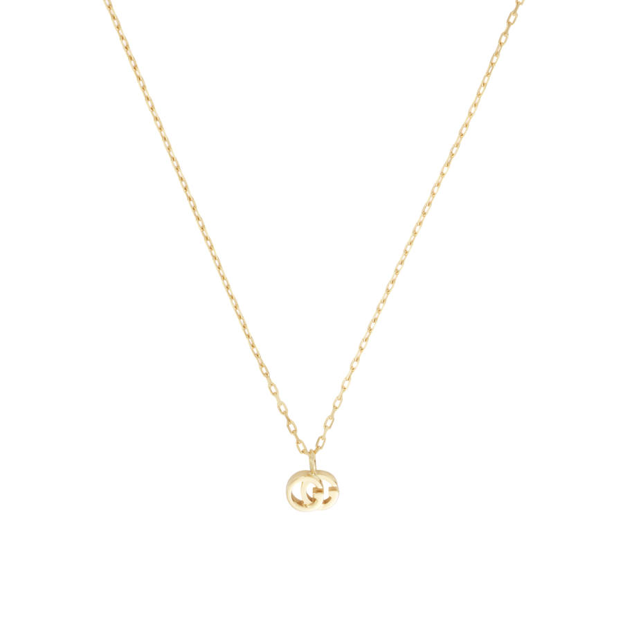 GUCCI GG Running 18K Gold 18K Gold Necklaces Women's Gold