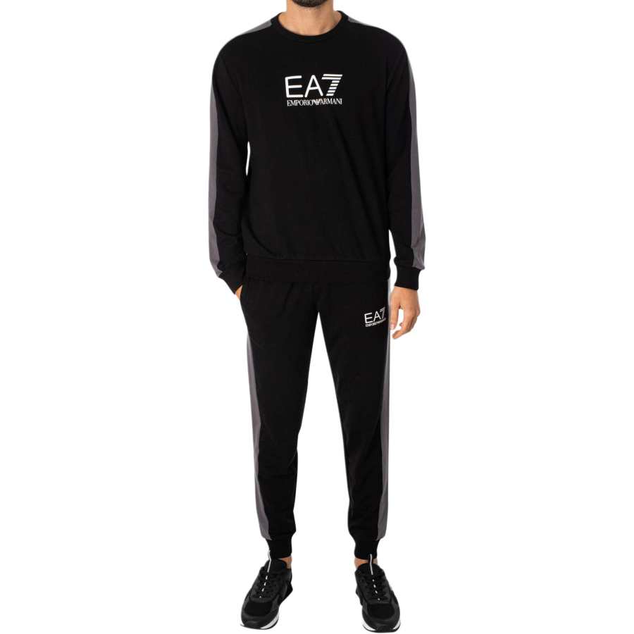 EMPORIO ARMANI EA7 Casual Sportswear Men's Black