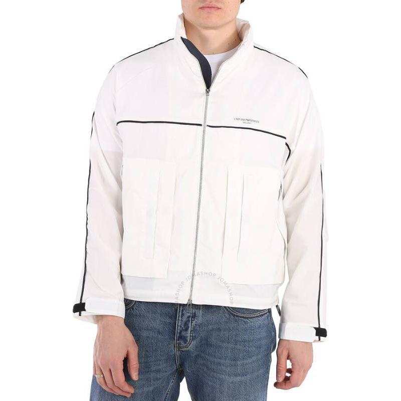 EMPORIO ARMANI Jackets & Coats Men's White