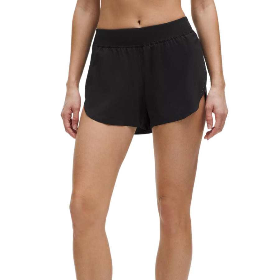 Lululemon Fast And Free Sports Shorts 3' Women's Black