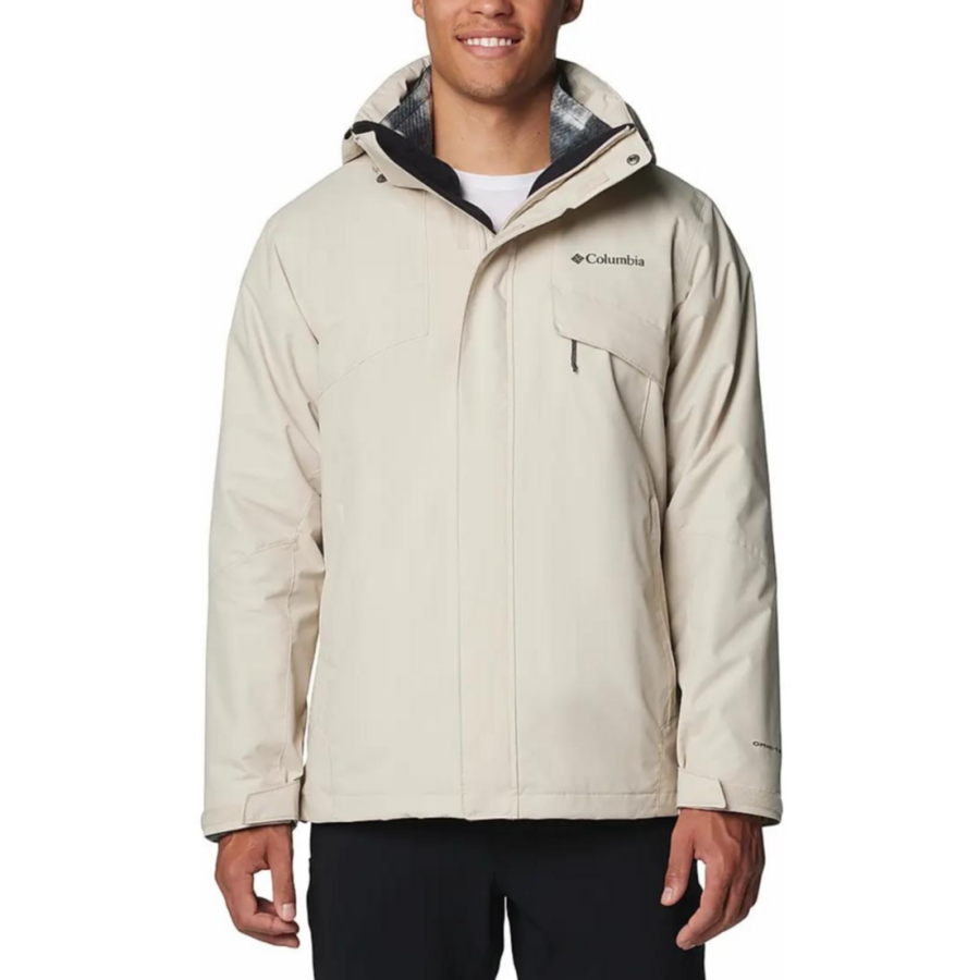 Columbia Bugaboo 3 Waterproof And Breathable Warm Windbreaker Jacket Men's Dark Stone