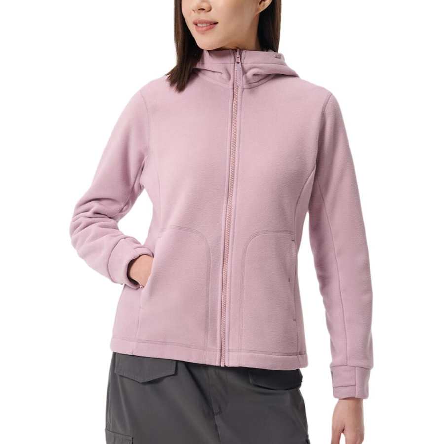 TOREAD Velvet feel Coat Women's Dusty Light Purple