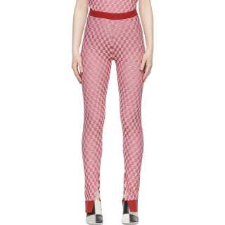 MM6 Maison Margiela Casual Pants Women's Red