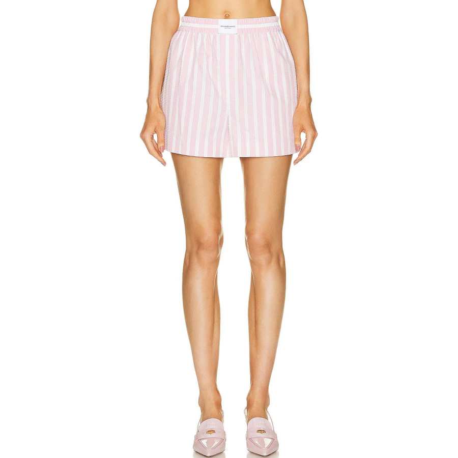 Alexander Wang Casual Shorts Women's Pink/White