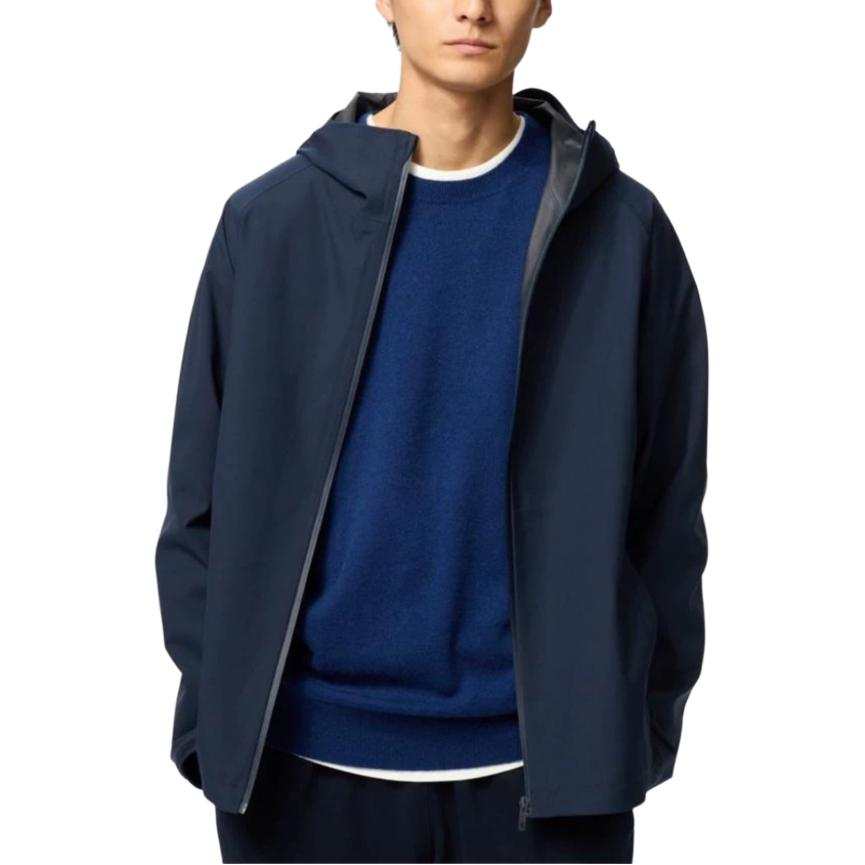 UNIQLO Jackets Men's 69 Navy Blue Moderate
