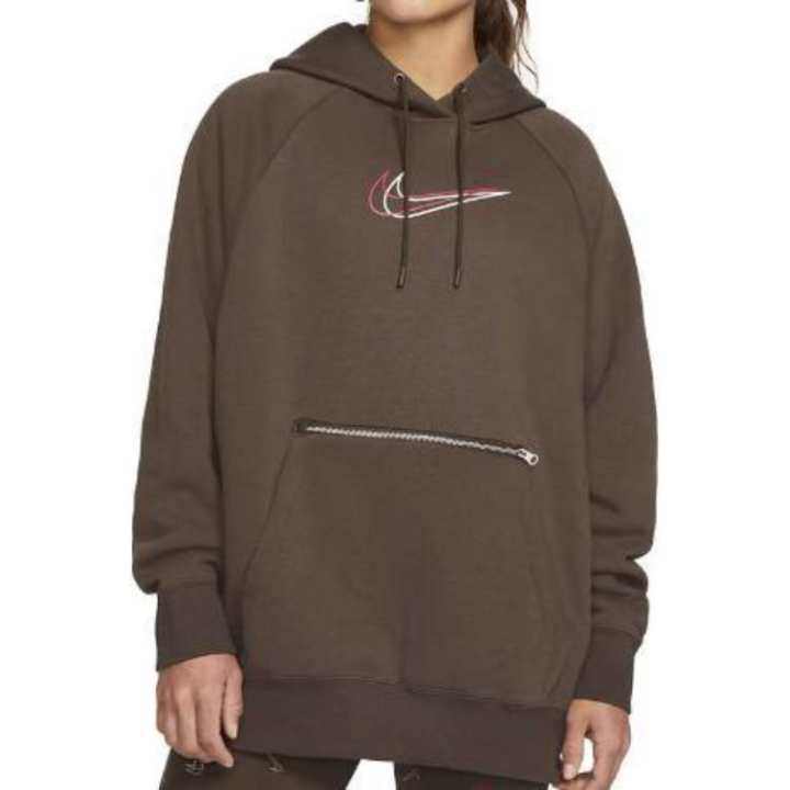 Nike Nike Sweatshirts Women's Brown Hooded Moderate Other