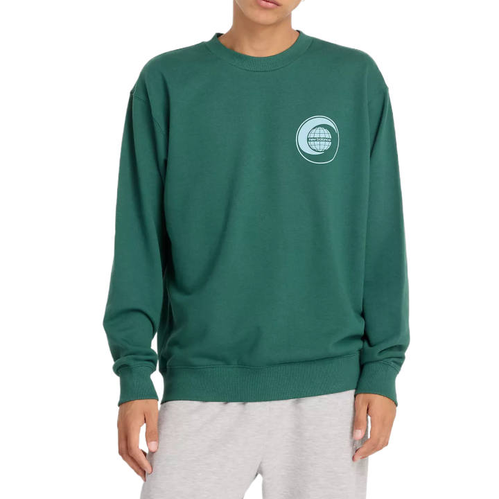 New Balance New Balance Sweatshirt Men's Night Green