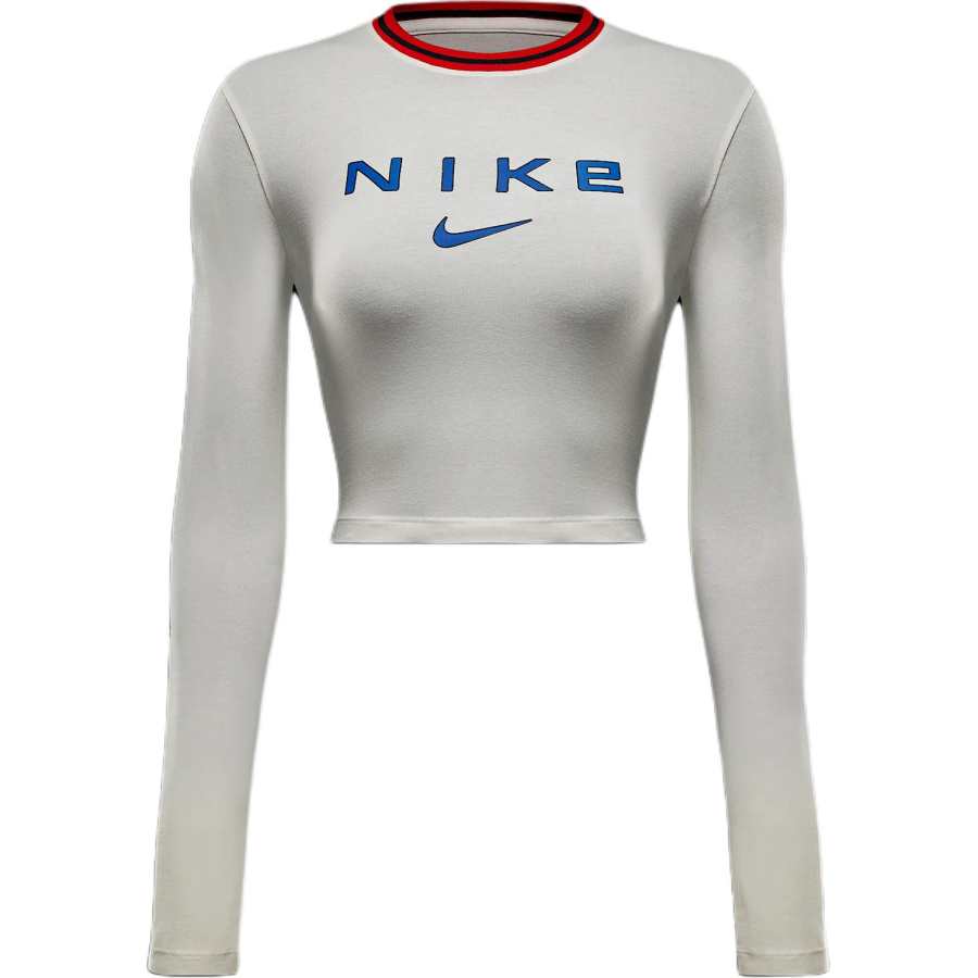 Nike Nike Sportswear Chill Knit Women's Slim Long Sleeve Cropped Graphic T Shirt