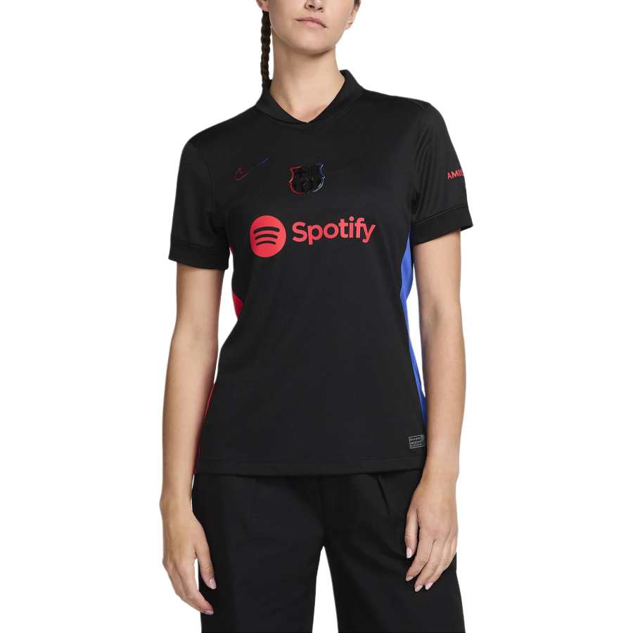 Nike Nike Barcelona FW24 Barcelona Stadium Away Soccer Jersey Women's Black