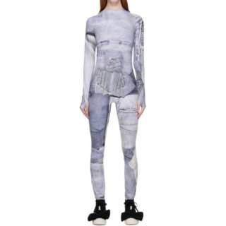 Clarks Bodysuits Women's Blue Crew Neck