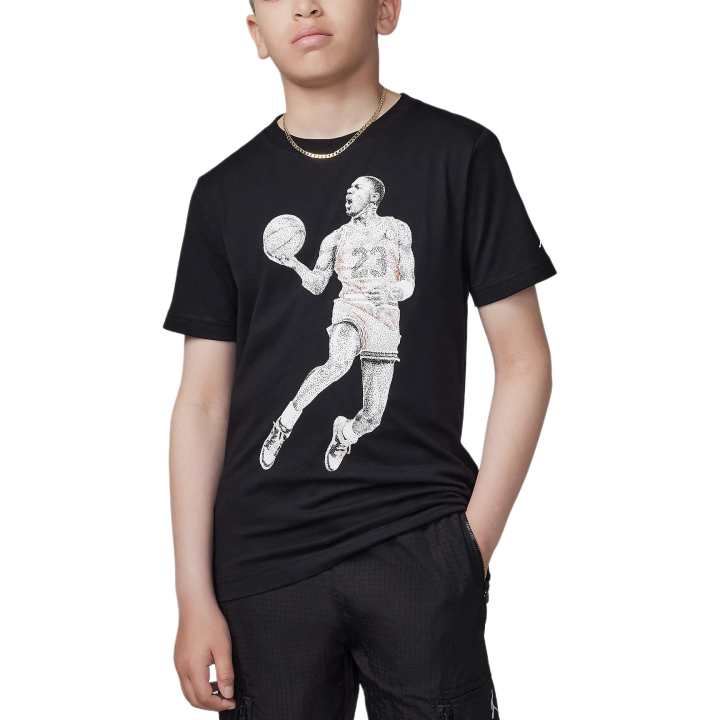 Jordan Jordan Grade School T Shirts Crew Neck Moderate