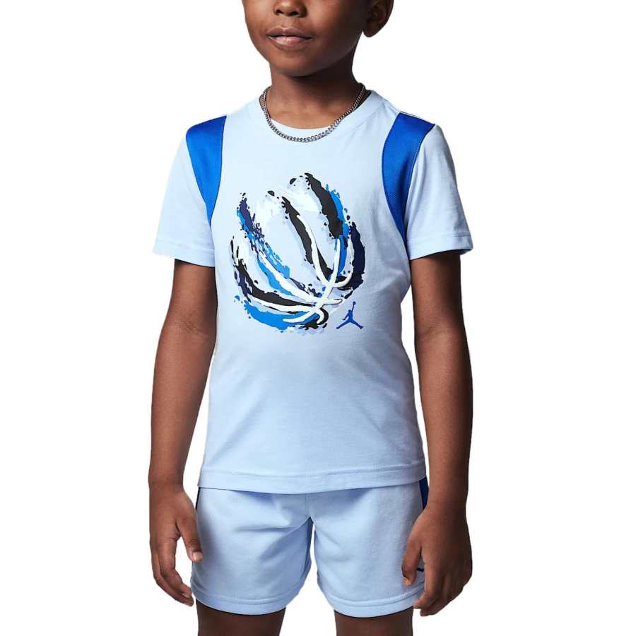 Jordan Jordan Casual Sportswear SS25 Hydrogen Blue Children Aged 3 7 Years Old