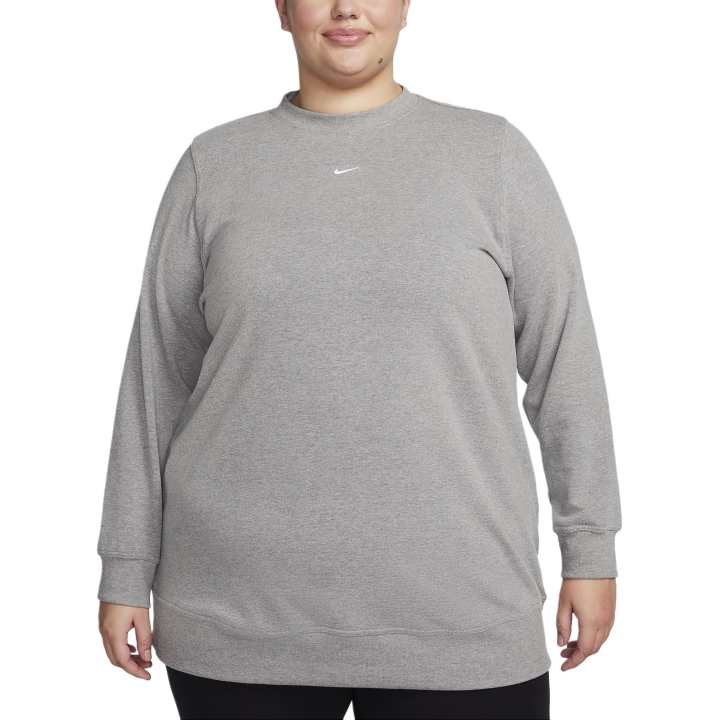 Nike Nike Dri-FIT One Women's Crew-Neck French Terry Tunic Plus Size