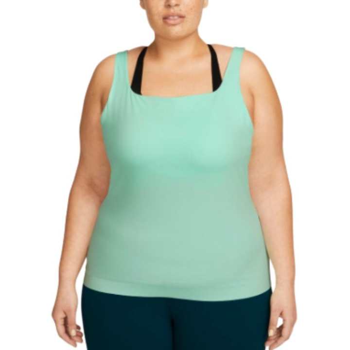 Nike Nike Tank Tops Women's Green Square Collar Other