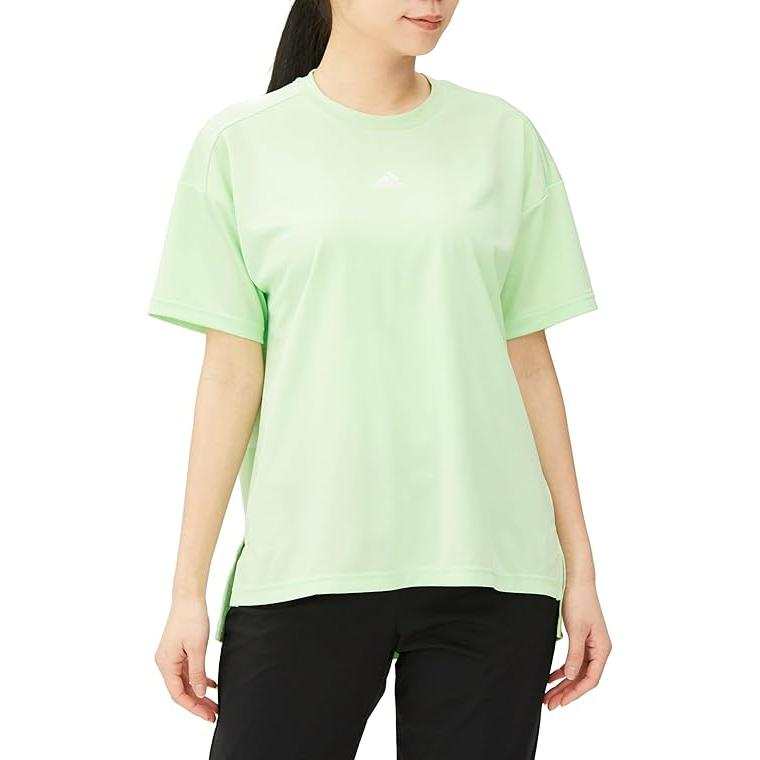 Adidas Adidas T Shirts Women's Cyan Crew Neck Moderate Other