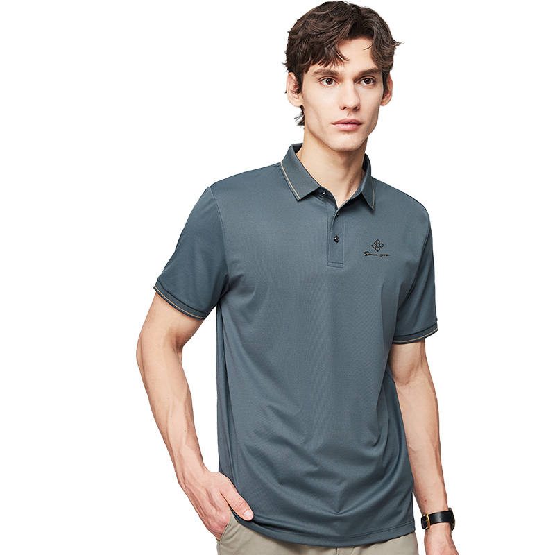 Hodo Polo Shirts Men's Lapel Moderate Straight Fit