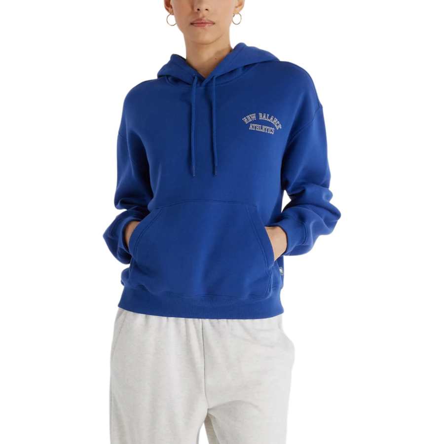 New Balance New Balance Graphic Fleece Hoodie Sweatshirt Women's Ink Reservoir