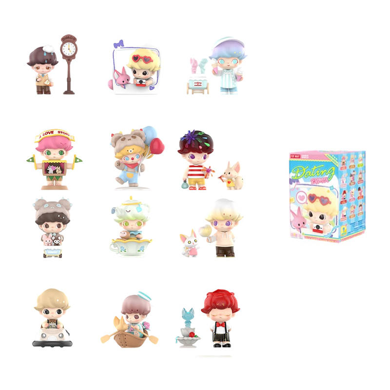 POP MART Dimoo Date Japanese Style List Mystery Boxes Single Mystery Box/Whole Box 12 Pcs