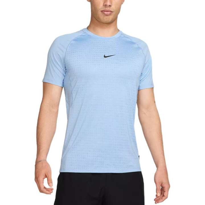 Nike Nike T Shirts Men's Ice Blue Crew Neck