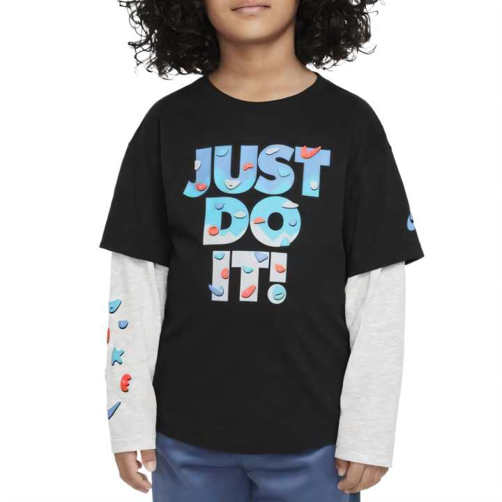 Nike Nike T Shirt Black Children Aged 3 7 Years Old