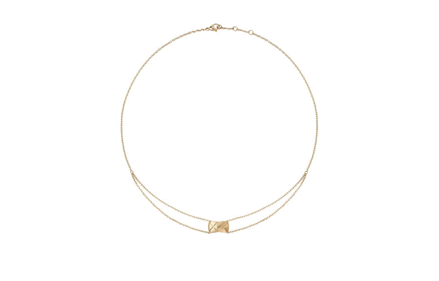 CHANEL 18K Gold Necklaces Women's