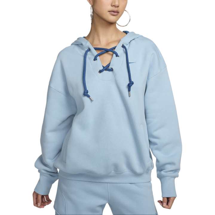 Nike Nike Serena Williams Design Crew Women's Fleece Pullover Hoodie Sweatshirt Women's Blue