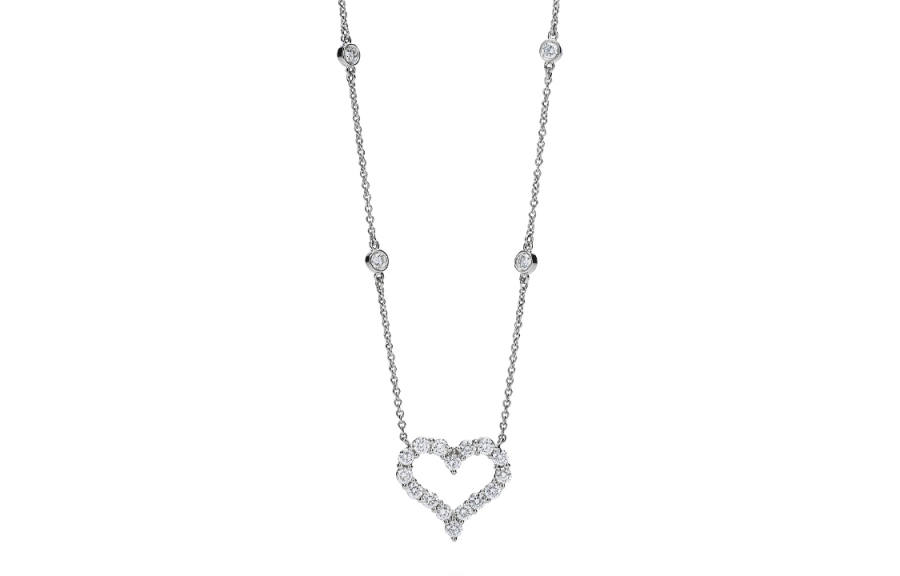 TIFFANY & CO. Platinum Necklaces Women's
