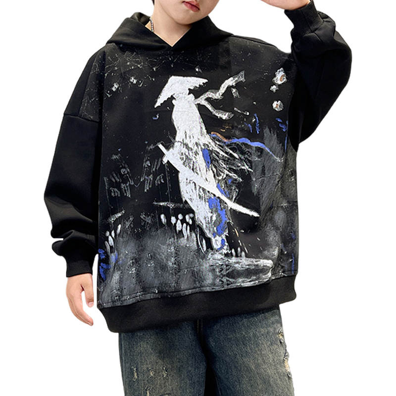 Lanza Grade School Sweatshirts Hooded Moderate