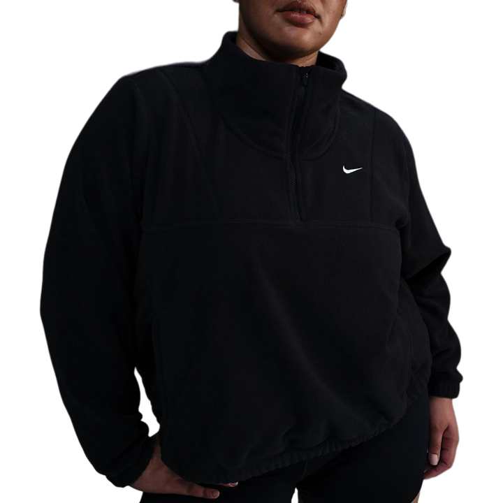 Nike Nike One Women's Therma-FIT Oversized 1/2-Zip Fleece Top Plus Size