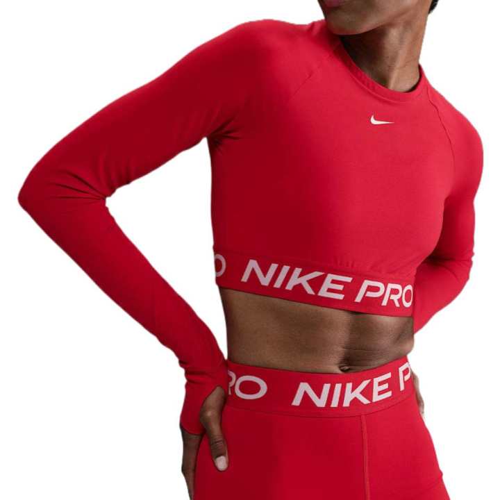 Nike Nike Pro Women's Dri-FIT Cropped Long-Sleeve Top