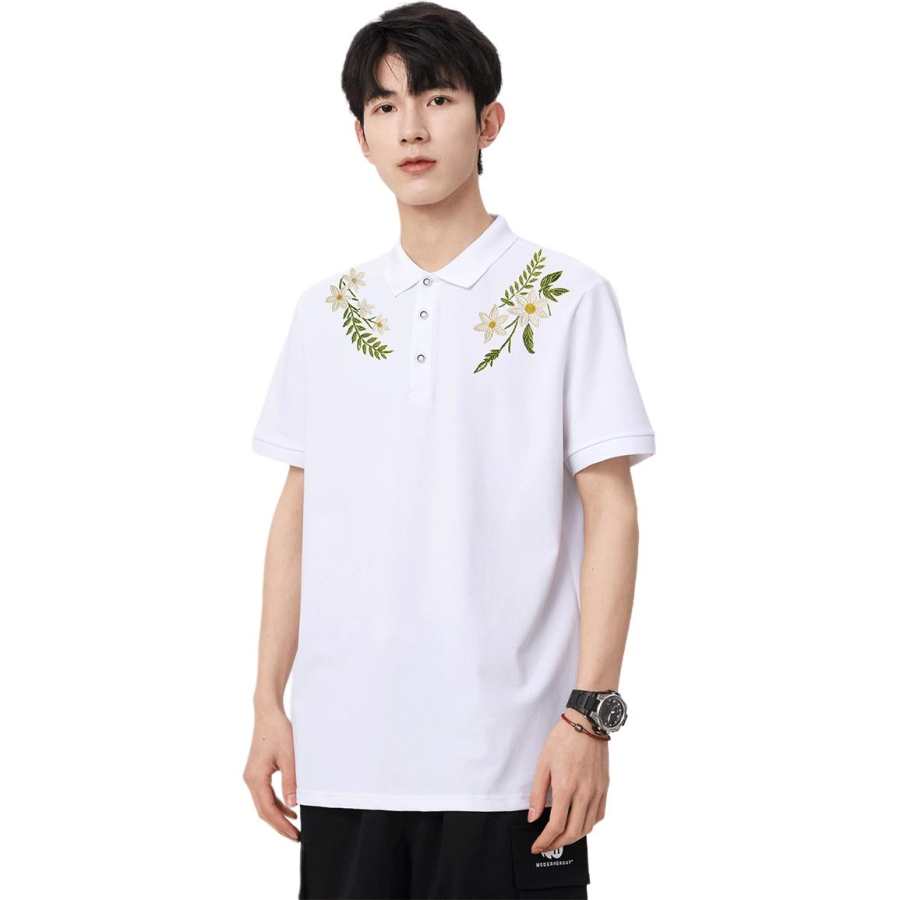 BALENO Polo Shirts Unisex Polo Collar Thin Straight Fit