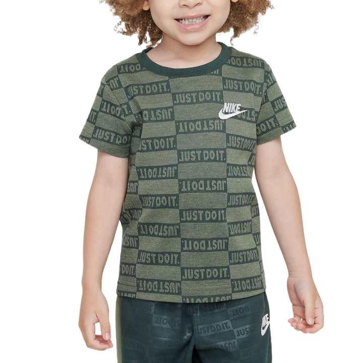 Nike Nike T Shirt FW/AW24 Just Do It Oil Green Infant And Toddler