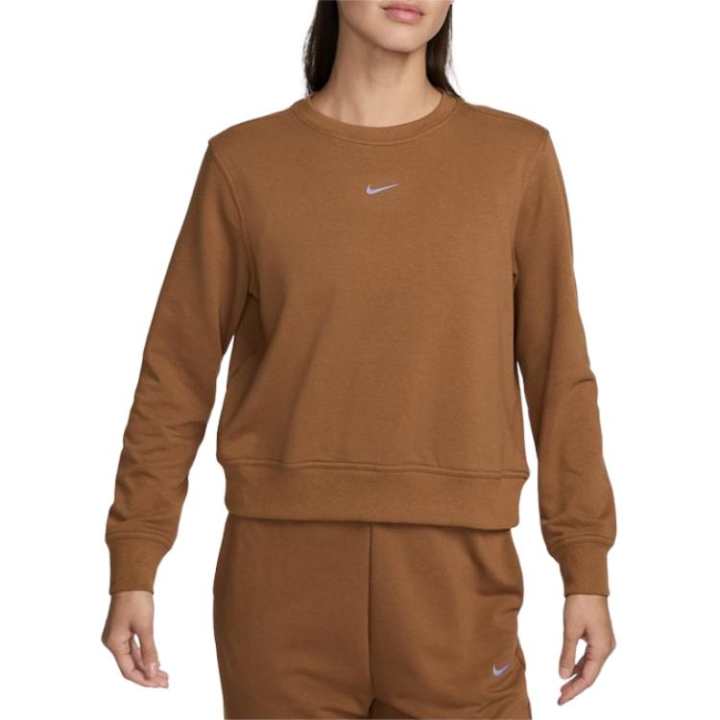 Nike Nike Sweatshirts Women's Brown Crew Neck Moderate