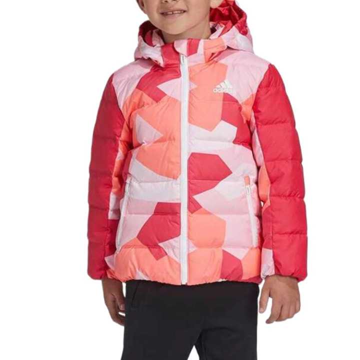 Adidas Adidas Down Jacket Pink Children Aged 3 7 Years Old