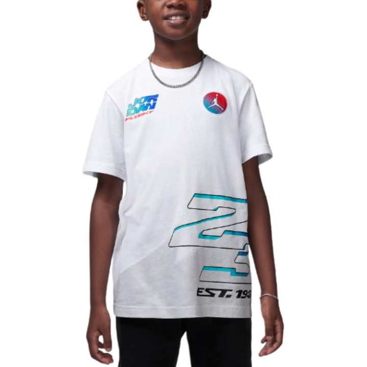 Jordan Jordan Grade School T Shirts Crew Neck Moderate