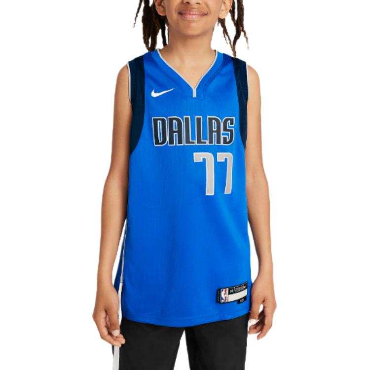 Nike Nike Dallas Mavericks T Shirt Gaming Royal Teenagers
