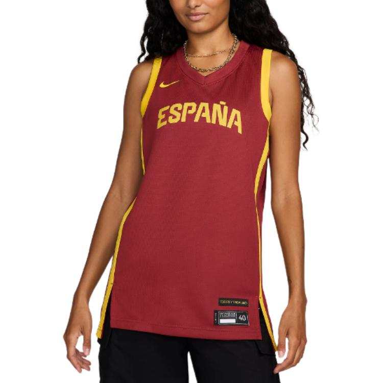 Nike Nike Dri Fit Basketball Jersey Women's Team Dark Red