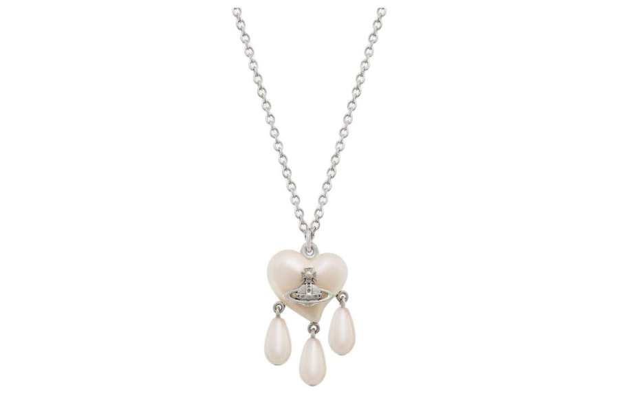 Vivienne Westwood Necklaces Unisex Silver